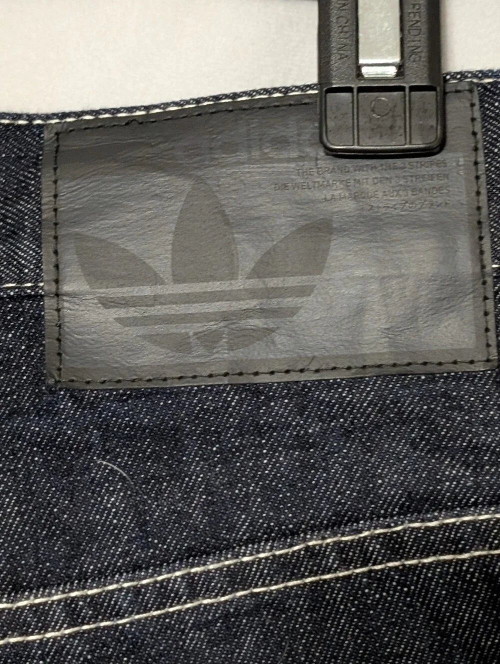 Adidas 90s Y2K Alternative Sport Wide Leg Loose Fit Skater Jeans, 34x32 NWT